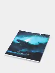 Голубой тетрадь 48 листов в клетку "Pretty whale"