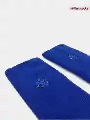 Носки с голубикой однотонные
