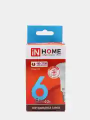 Лампа 6Вт(525Лм) R50 E14 4000К 86*50(без пульсации) IN HOME