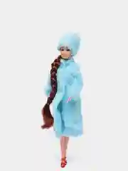 Голубой кукла с питомцем и аксессуарами. Игровой набор