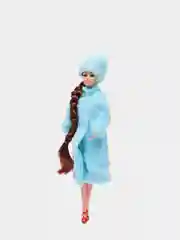 Голубой кукла с питомцем и аксессуарами. Игровой набор
