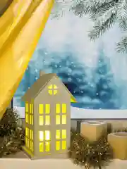 Новогодний светильник "Домик"