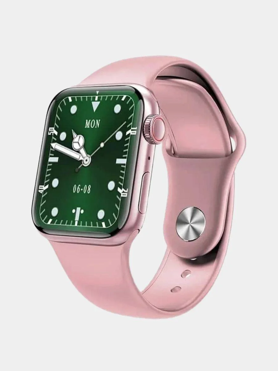 Розовый умные часы Smart Watch M26 Pro Series 6