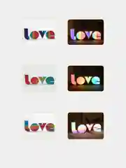 Светодиодный ночник LOVE