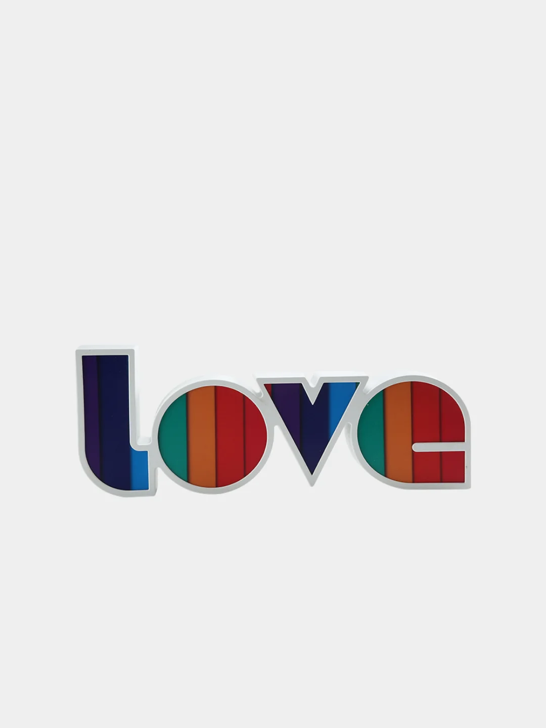 Тёмно-бирюзовый светодиодный ночник LOVE