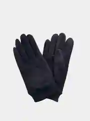 Угольный перчатки мужские, сенсорные, с начёсом внутри