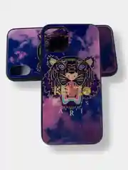 Чехол с рисунком iPhone X, XS, 11 Pro, стеклянная поверхность