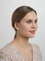Серебряный серьги кольца Конго