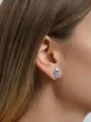 Конфетный серьги