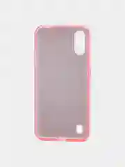 Розовый чехол "Блёстки" для Samsung Galaxy A01, SC097