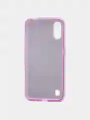 Фиолетовый чехол "Блёстки" для Samsung Galaxy A01, SC097