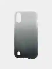 Черный чехол "Блёстки" для Samsung Galaxy A01, SC097