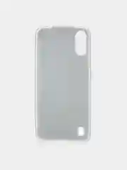 Серебряный чехол "Блёстки" для Samsung Galaxy A01, SC097