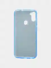 Голубой чехол SC097 "Блестки" для Samsung Galaxy A11 / M11