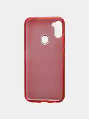 Красный чехол SC097 "Блестки" для Samsung Galaxy A11 / M11