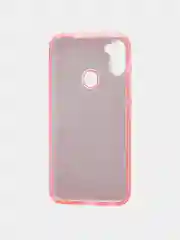 Розовый чехол SC097 "Блестки" для Samsung Galaxy A11 / M11