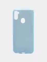Голубой чехол SC097 "Блестки" для Samsung Galaxy A11 / M11