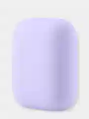 Лавандовый чехол на Apple Airpods 1,2 Silicon Case для надежной защиты,яркий аксессуар