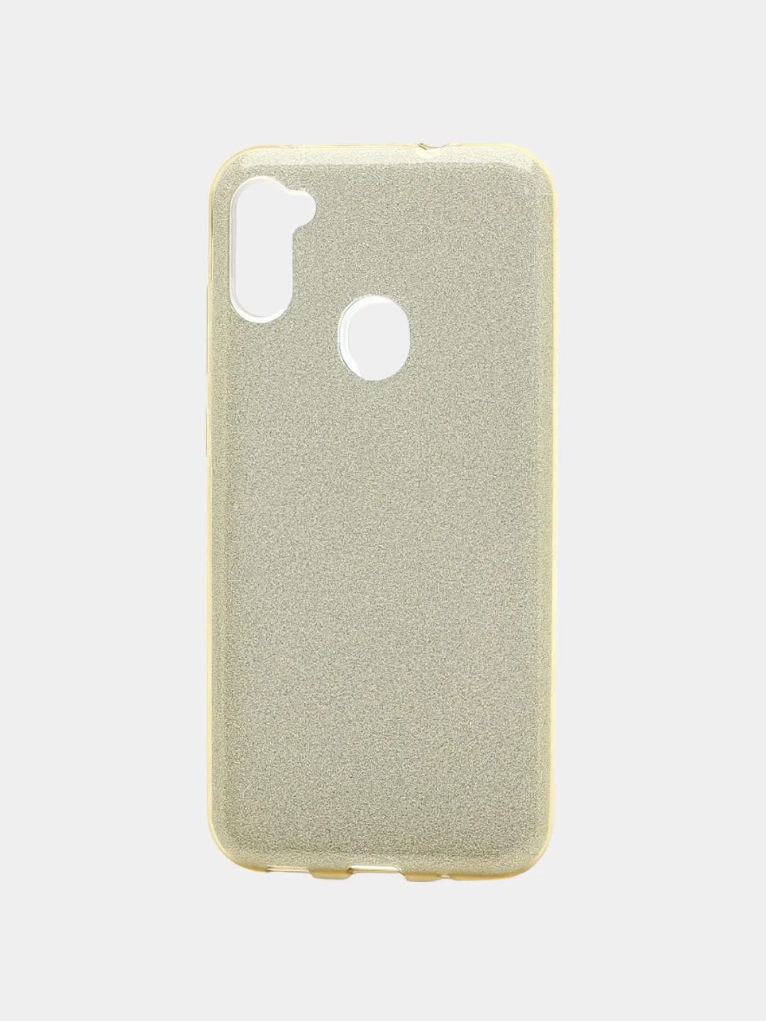 Золотой чехол SC097 "Блестки" для Samsung Galaxy A11 / M11