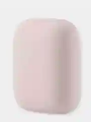 Пудровый чехол на Apple Airpods 1,2 Silicon Case для надежной защиты,яркий аксессуар