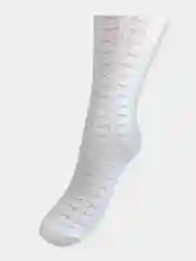 Молочный колготки детские белые ажурные, хлопковые
