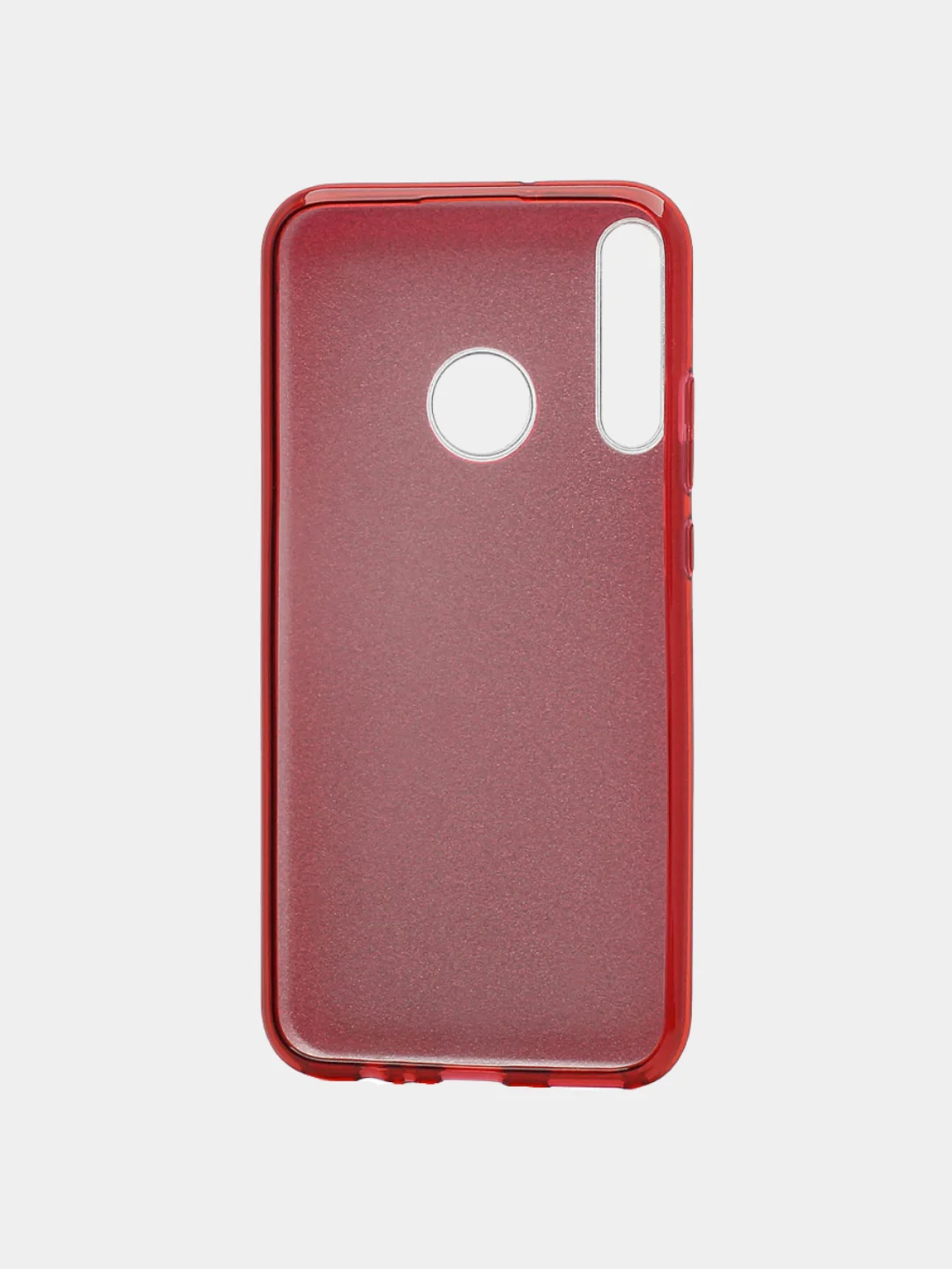 Красный чехол SC097 "Блестки" для Huawei Honor 9C