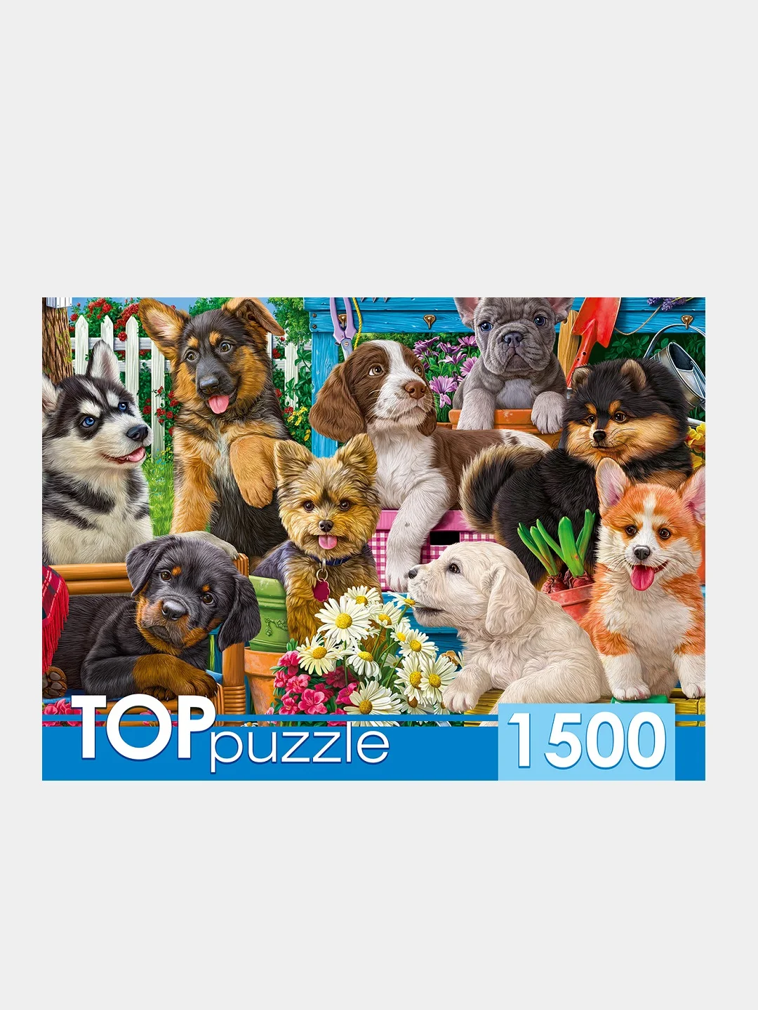 Бордовый пазлы 1500 элементов