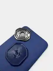 Бирюзовый чехол Huawei P Smart 2019 / Honor 10 Lite, Хонор 10лайт с металлическим кольцом подставкой