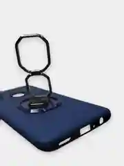 Бирюзовый чехол Huawei P Smart 2019 / Honor 10 Lite, Хонор 10лайт с металлическим кольцом подставкой