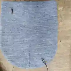 Серый меланж шапки женские Casual