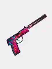 Деревянный пистолет USP-S Скоростной Зверь КС ГО / CS GО ЮСП (резинкострел)