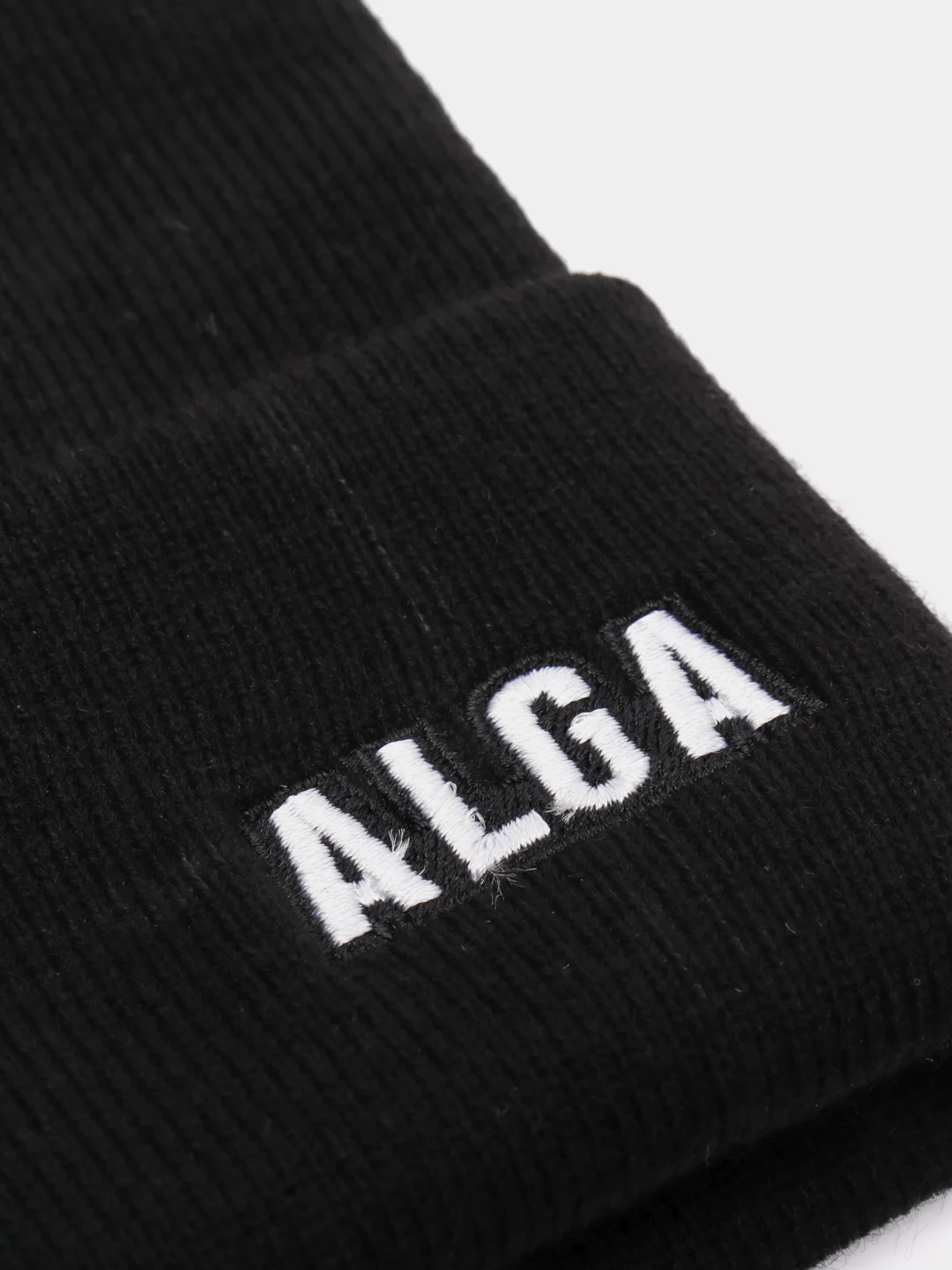Белый шапка мужская  Alga