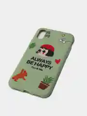 Оливковый чехол на iphone "Леон"