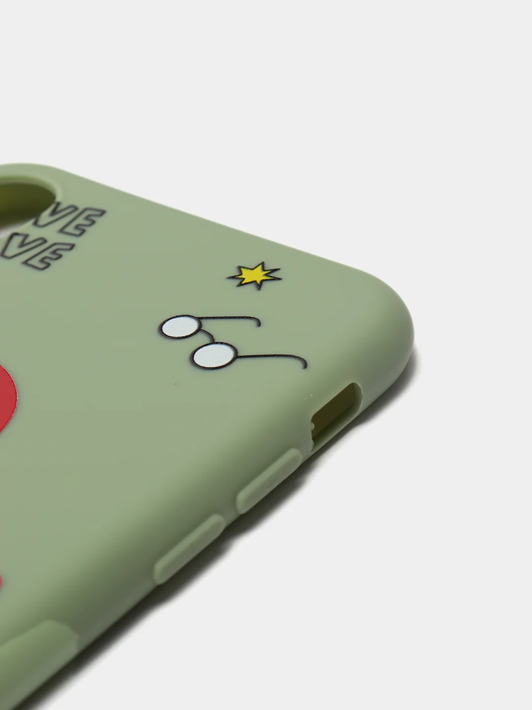 Оливковый чехол на iphone "Леон"