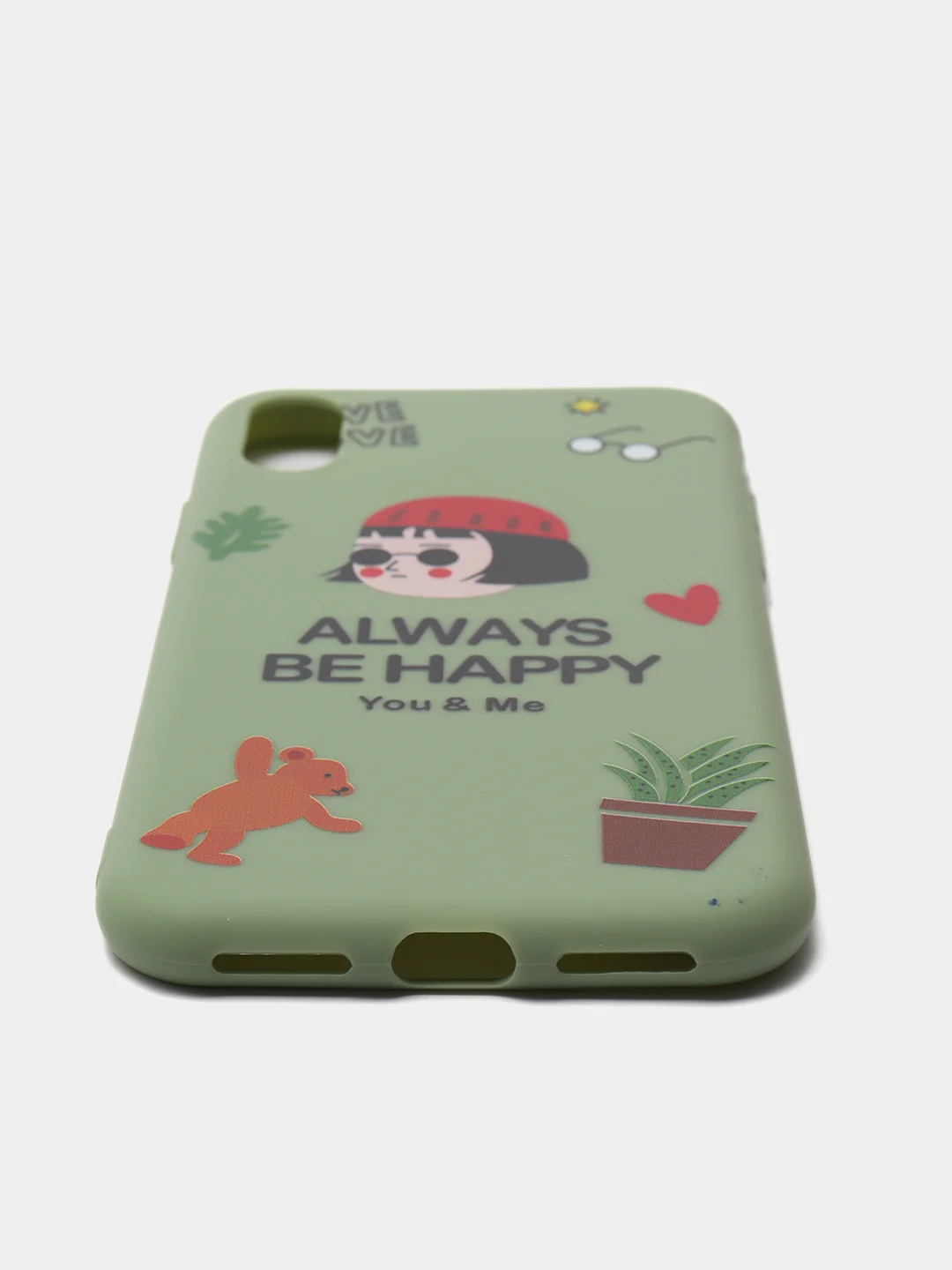 Оливковый чехол на iphone "Леон"