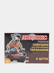 Дохлокс премиум ловушки для уничтожения тараканов 6 шт