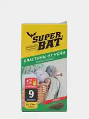 Пластины от моли  "антимоль" SUPER BAT хвоя