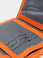 Серый спортивный кошелек на липучке