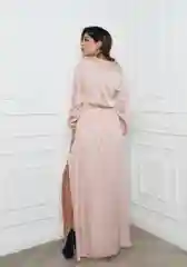 Конфетный пляжное платье-накидка