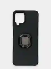Черный чехол Samsung Galaxy A22 4G / M22 / M32, с металлическим кольцом-подставкой