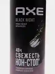 Дезодорант аэрозоль AXE BLACK NIGHT, мужской, с ароматом свежей мяты и кедра, 150 мл
