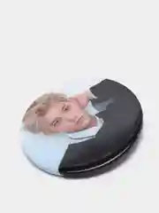 Черный значки BTS K-pop, большие 56мм, БТС
