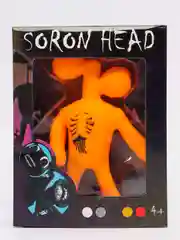 Оранжевый siren head Сиренеголовый антистресс