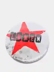 Черный значки "Lumen" (Люмен), большие, 56 мм