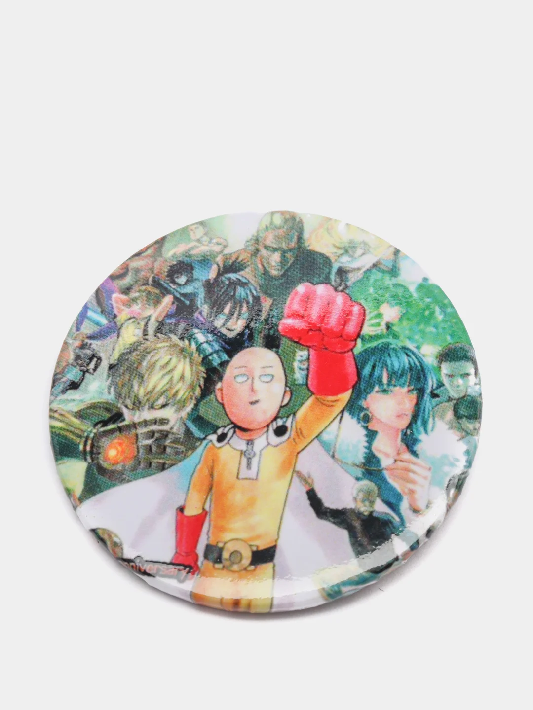 Коралловый значки аниме "Ванпанчмен One Punch-Man", 56 мм