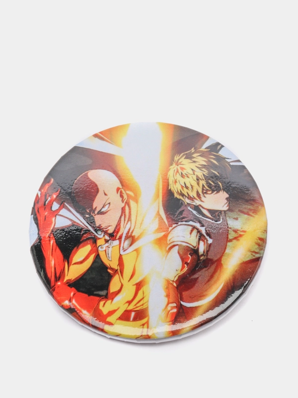 Значки аниме "Ванпанчмен One Punch-Man", 56 мм