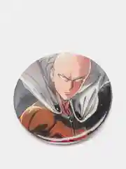 Красный значки аниме "Ванпанчмен One Punch-Man", 56 мм