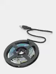 Белый usb cветодиодная LED лента подсветка для телевизора и монитора 1 м, IP65, 5050