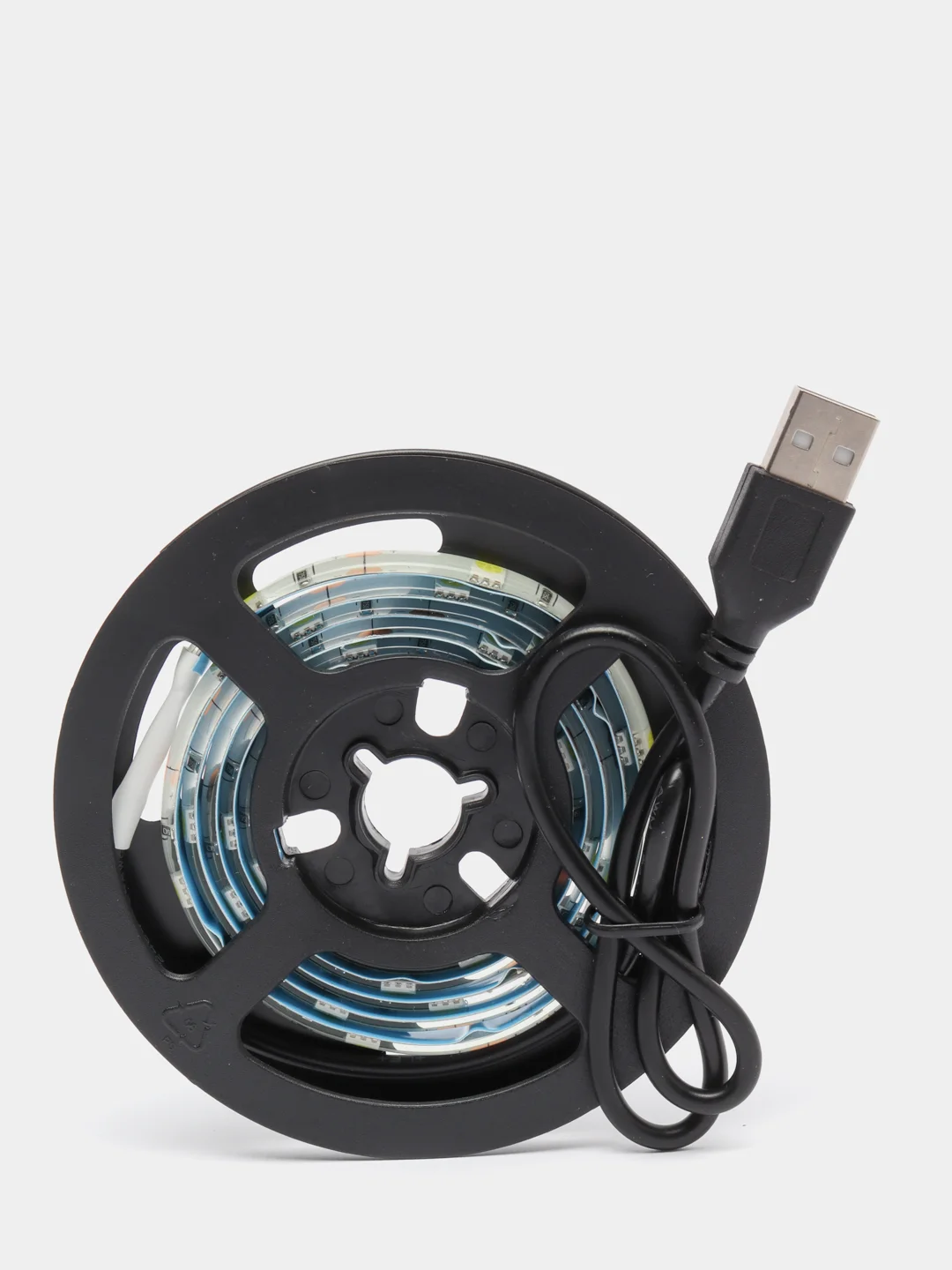 Белый usb cветодиодная LED лента подсветка для телевизора и монитора 1 м, IP65, 5050
