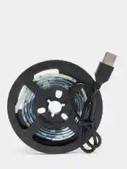 Белый usb cветодиодная LED лента подсветка для телевизора и монитора 1 м, IP65, 5050